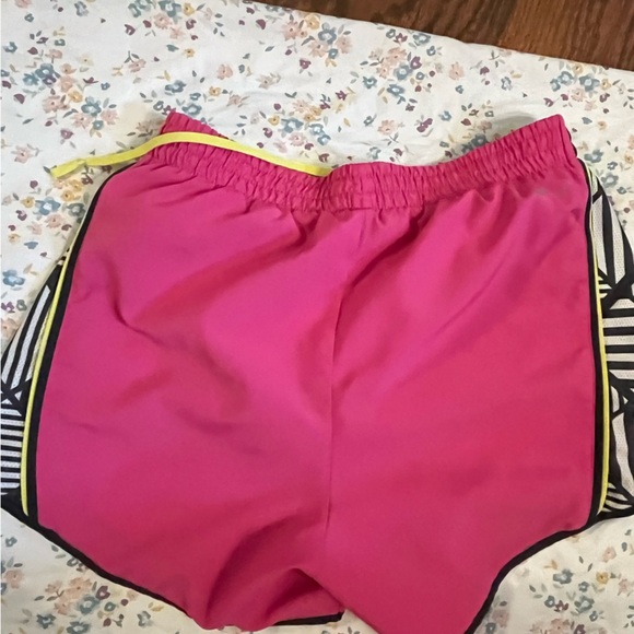 Nike Pink and Black Athletic Shorts - Picture 2 of 4